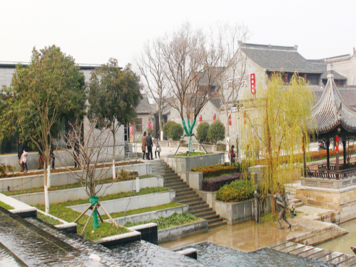 2013泰州稻河湾古建筑加固工程